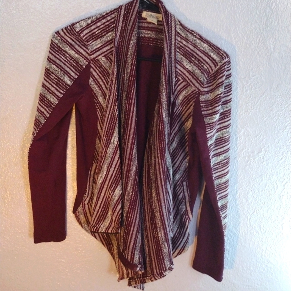 COPY - Lucky Brand Multi Media Cardigan/Zip Top